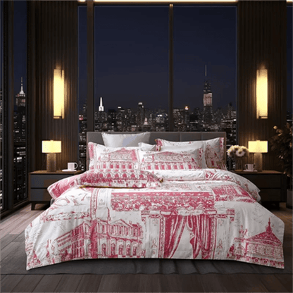 Modern Digital Print Bedding Set - Smoothy Home