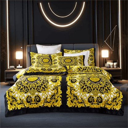 Modern Digital Print Bedding Set - Smoothy Home
