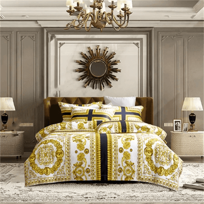 Modern Digital Print Bedding Set - Smoothy Home