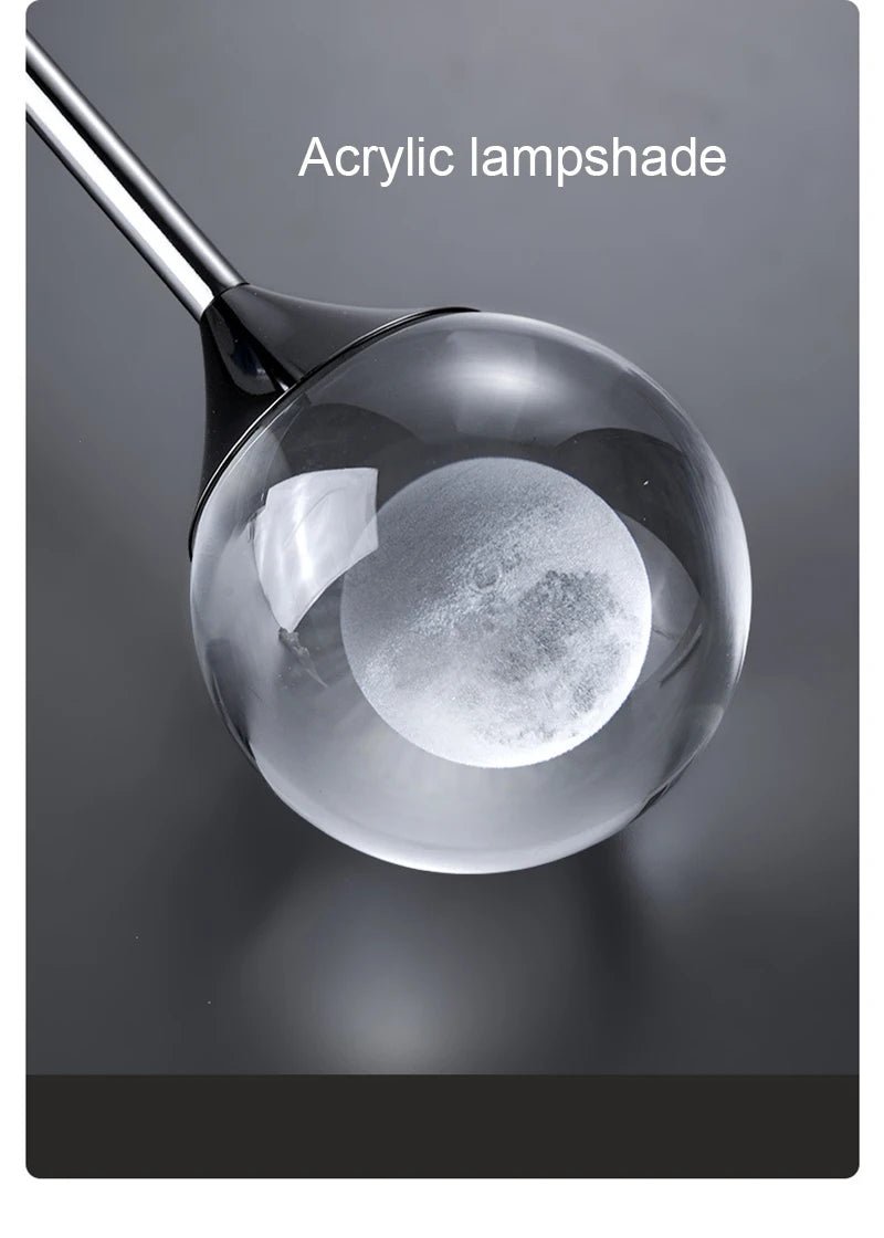 Modern Luxury Pendant Light Creative Moon Restaurant Ceiling Lamp Indoor Decoration Lighting Fixtures Living Bar Counter - Smoothy Home
