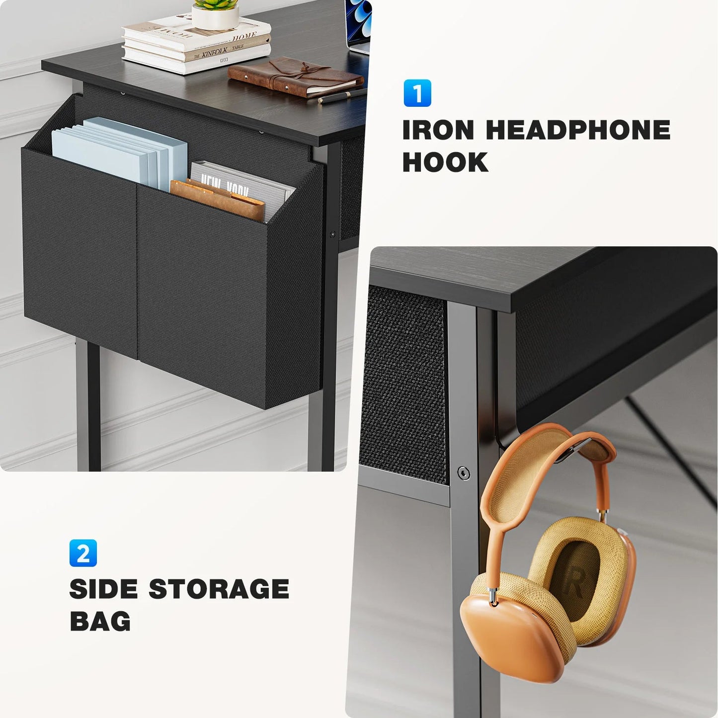 Modern Office Computer Desk - Smoothy Home