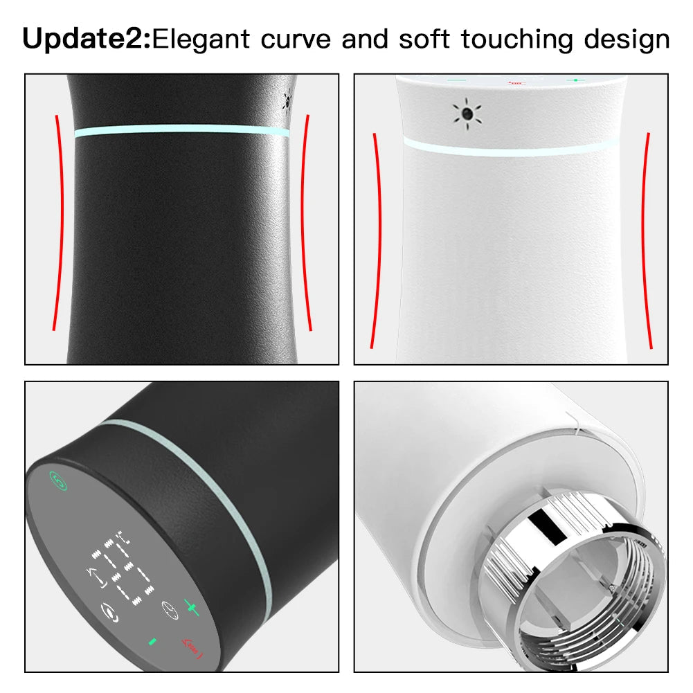 MOES TRV ZigBee 3.0 Tuya New Radiator Actuator Valve Smart Programmable Thermostat Temperature Heater Alexa Voice Control - Smoothy Home