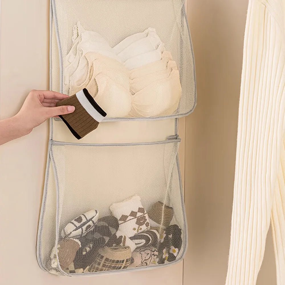 Multi functional storage hanging bag, multi-layer storage hanging bag for convenient storage of underwear and socks, essential f - Smoothy Home