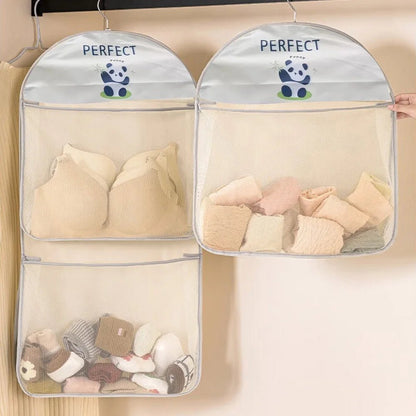Multi functional storage hanging bag, multi-layer storage hanging bag for convenient storage of underwear and socks, essential f - Smoothy Home