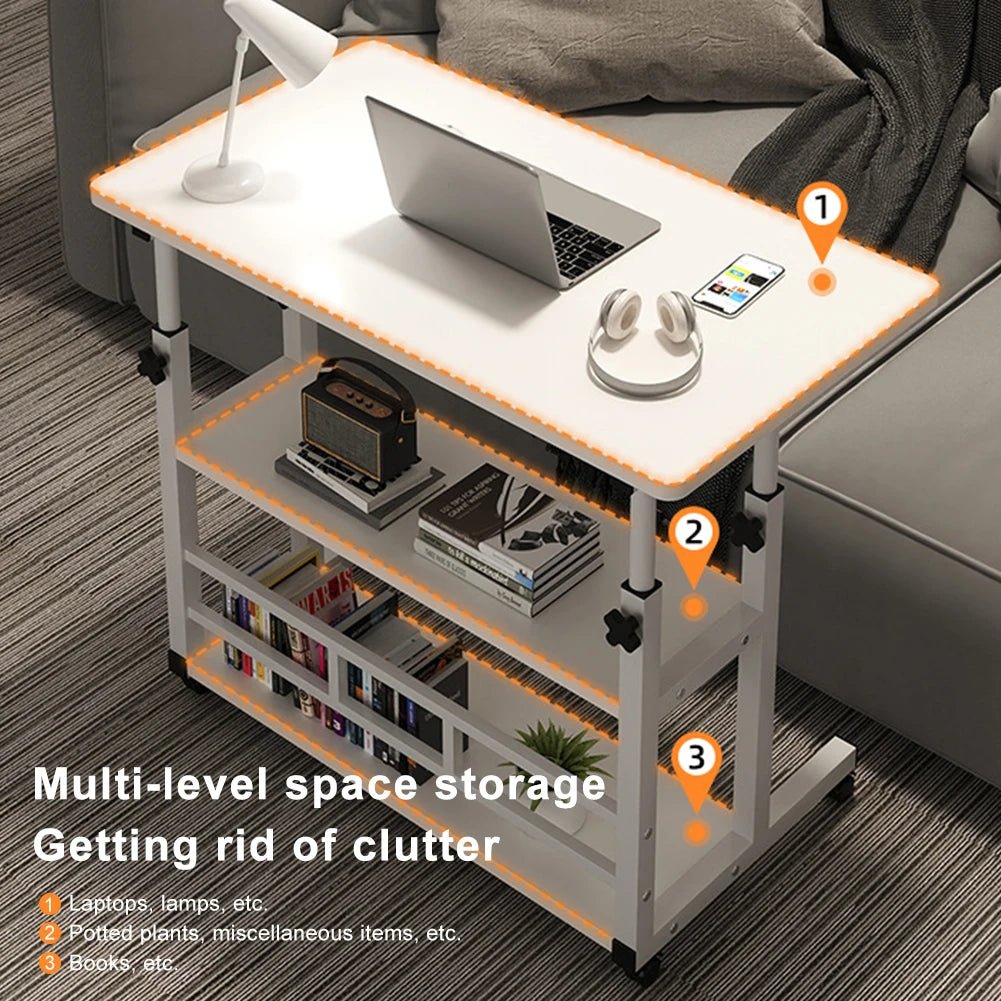 Multi-Layer Adjustable Standing Work Desk - Smoothy Home