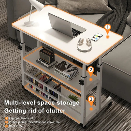 Multi-Layer Adjustable Standing Work Desk - Smoothy Home
