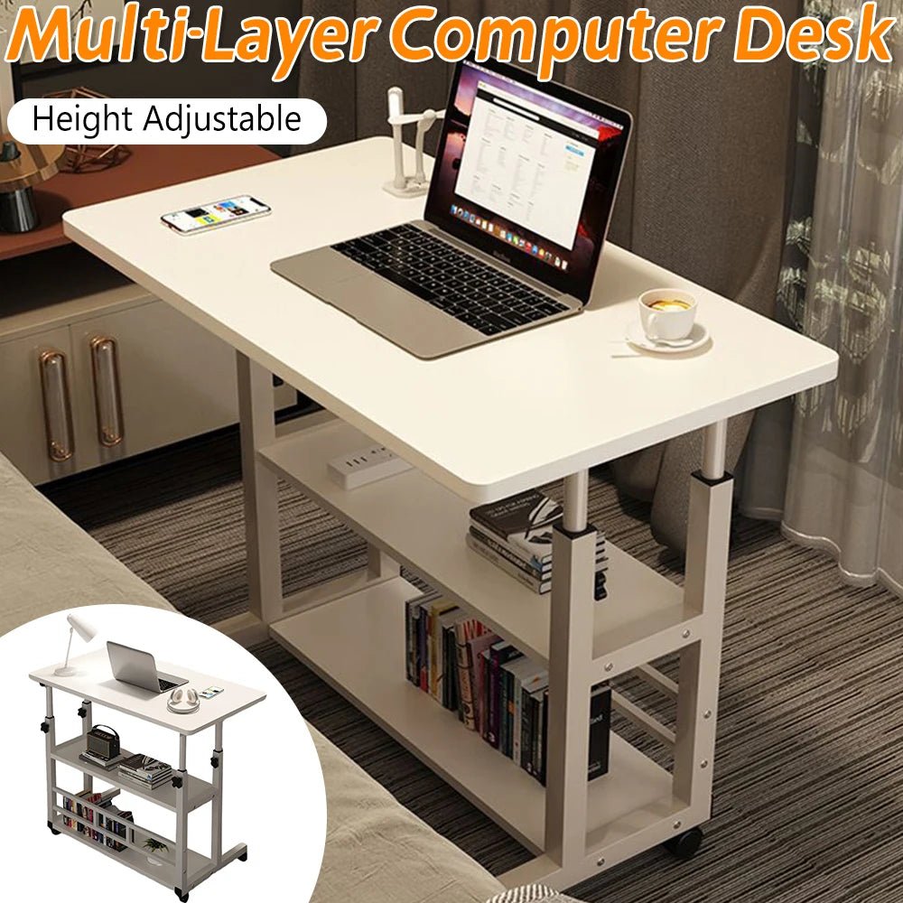 Multi-Layer Adjustable Standing Work Desk - Smoothy Home