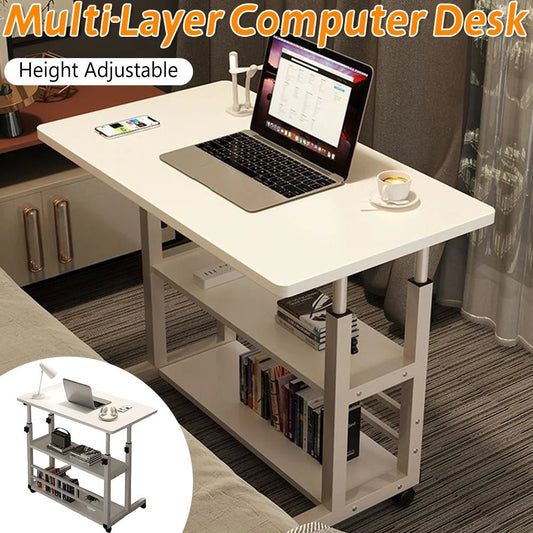 Multi-Layer Adjustable Standing Work Desk - Smoothy Home