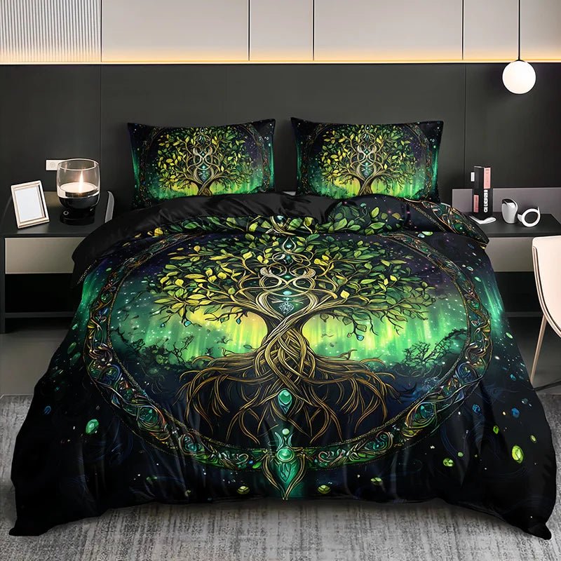 Mystical Tree of Life Bedding Set - Smoothy Home