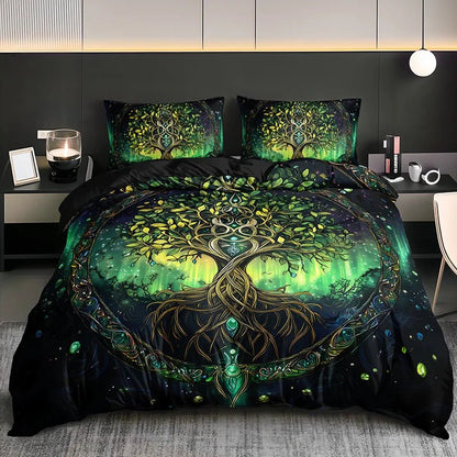 Mystical Tree of Life Bedding Set - Smoothy Home