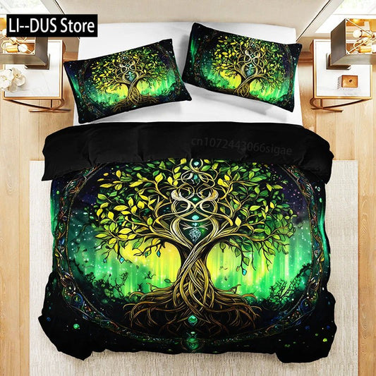 Mystical Tree of Life Bedding Set - Smoothy Home