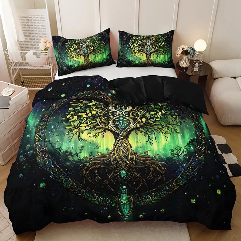 Mystical Tree of Life Bedding Set - Smoothy Home