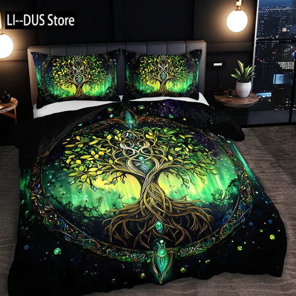 Mystical Tree of Life Bedding Set - Smoothy Home