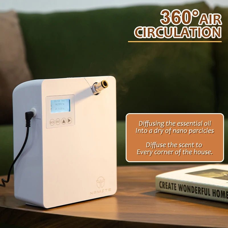 NAMSTE Aroma Diffuser WIFI Electric Aromatic Oasis Bluetooth Room Fragrance Air Freshener Essential Oils Purifiers 400m³ - Smoothy Home