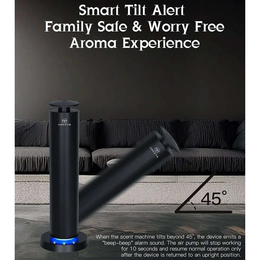 NAMSTE Smart Aroma Diffuser Essential Oil Diffusers Bluetooth Remote Button Control Fragrance Diffuser Scent Air Machine Home - Smoothy Home