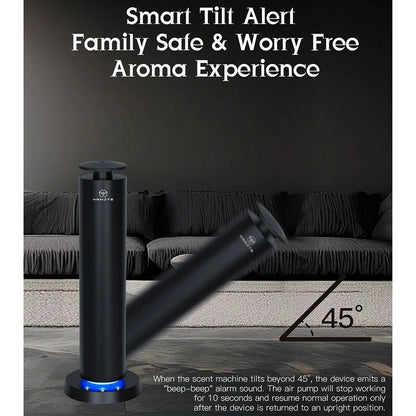 NAMSTE Smart Aroma Diffuser Essential Oil Diffusers Bluetooth Remote Button Control Fragrance Diffuser Scent Air Machine Home - Smoothy Home