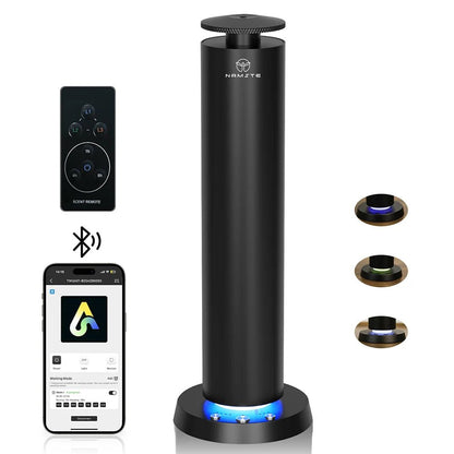 NAMSTE Smart Aroma Diffuser Essential Oil Diffusers Bluetooth Remote Button Control Fragrance Diffuser Scent Air Machine Home - Smoothy Home