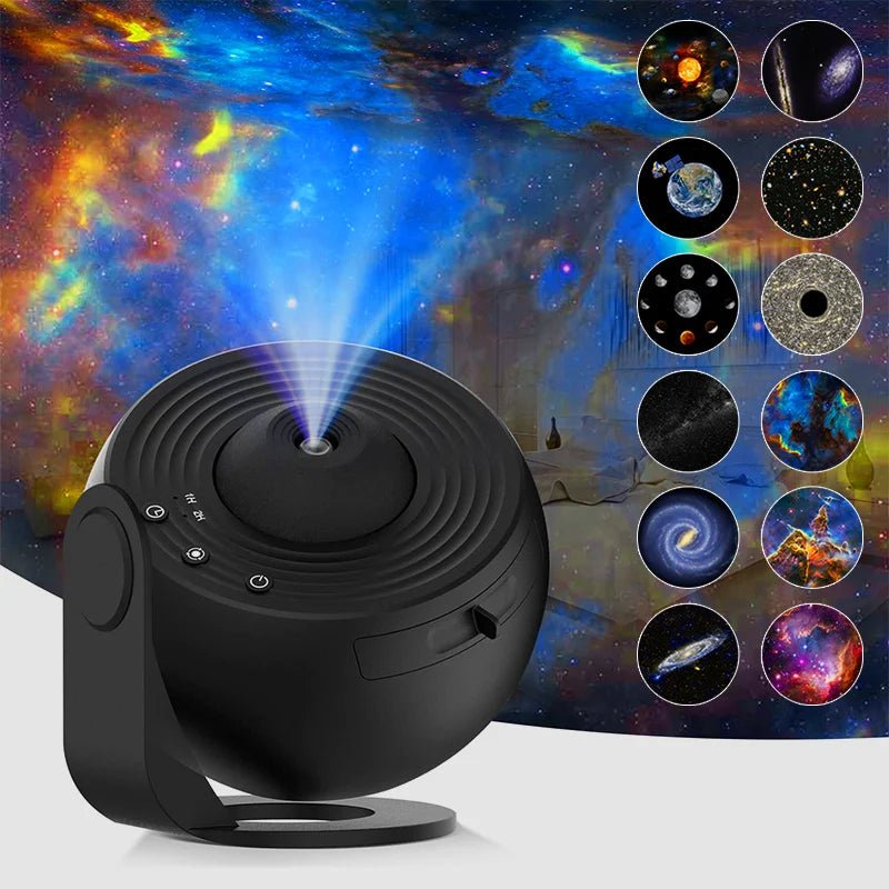 Night Light Galaxy Projector Starry Sky Projector 360° Rotate Planetarium Lamp For Kids Bedroom Valentines Day Gift Wedding Deco - Smoothy Home