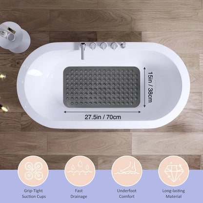 Non-Slip Shower Bath Mat - Smoothy Home