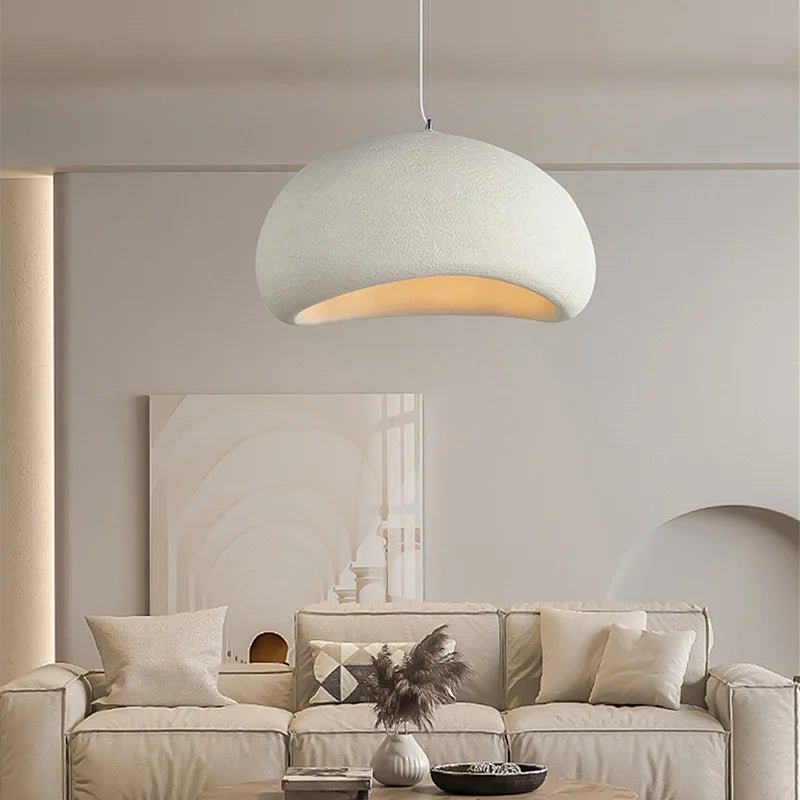 Nordic Minimalist Wabi-Sabi E27 LED Pendant Lights Modern Ceiling Chandelier For Dining Room Bedroom Bar Loft Home Hanging Lamp - Smoothy Home