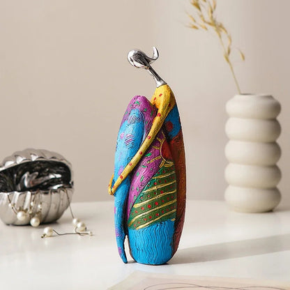 Nordic Style Creative Abstract Home Decoration Figure Sculpture Living Room Modern Art Figurine Desk Decoration Christmas Gifts - Smoothy Home