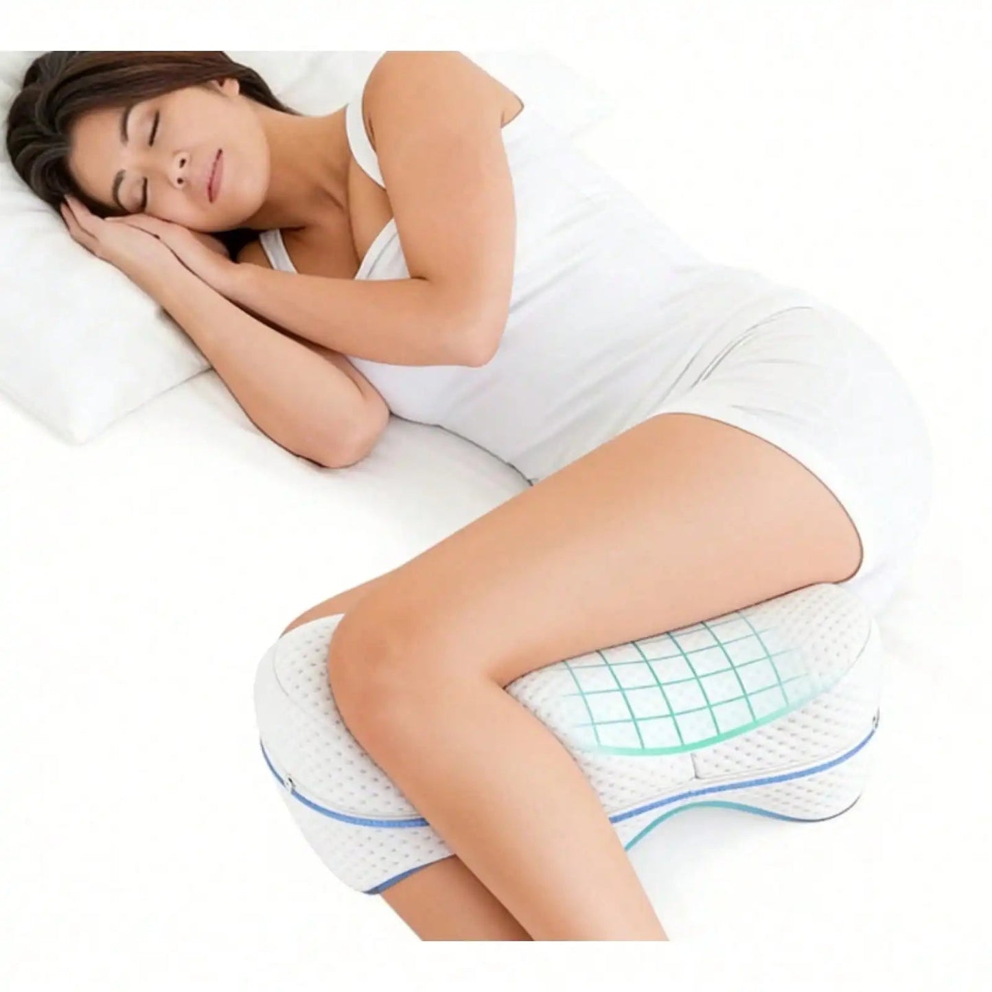 Orthopedic Memory Foam Knee Pillow - Smoothy Home
