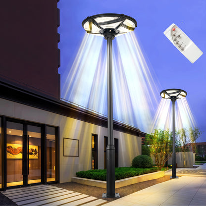 Outdoor integrated solar garden lamp human body induction landscape lamp UFO solar street lamp - Smoothy Home