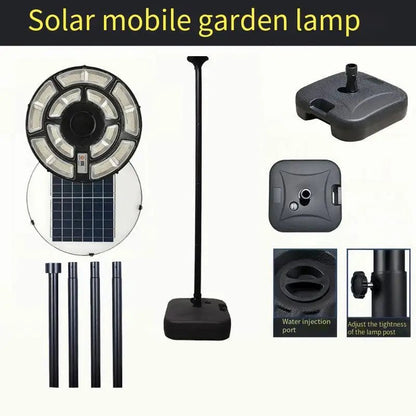 Outdoor integrated solar garden lamp human body induction landscape lamp UFO solar street lamp - Smoothy Home