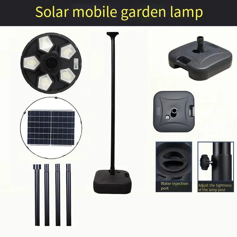 Outdoor integrated solar garden lamp human body induction landscape lamp UFO solar street lamp - Smoothy Home