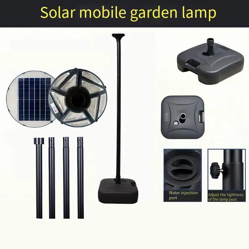 Outdoor integrated solar garden lamp human body induction landscape lamp UFO solar street lamp - Smoothy Home