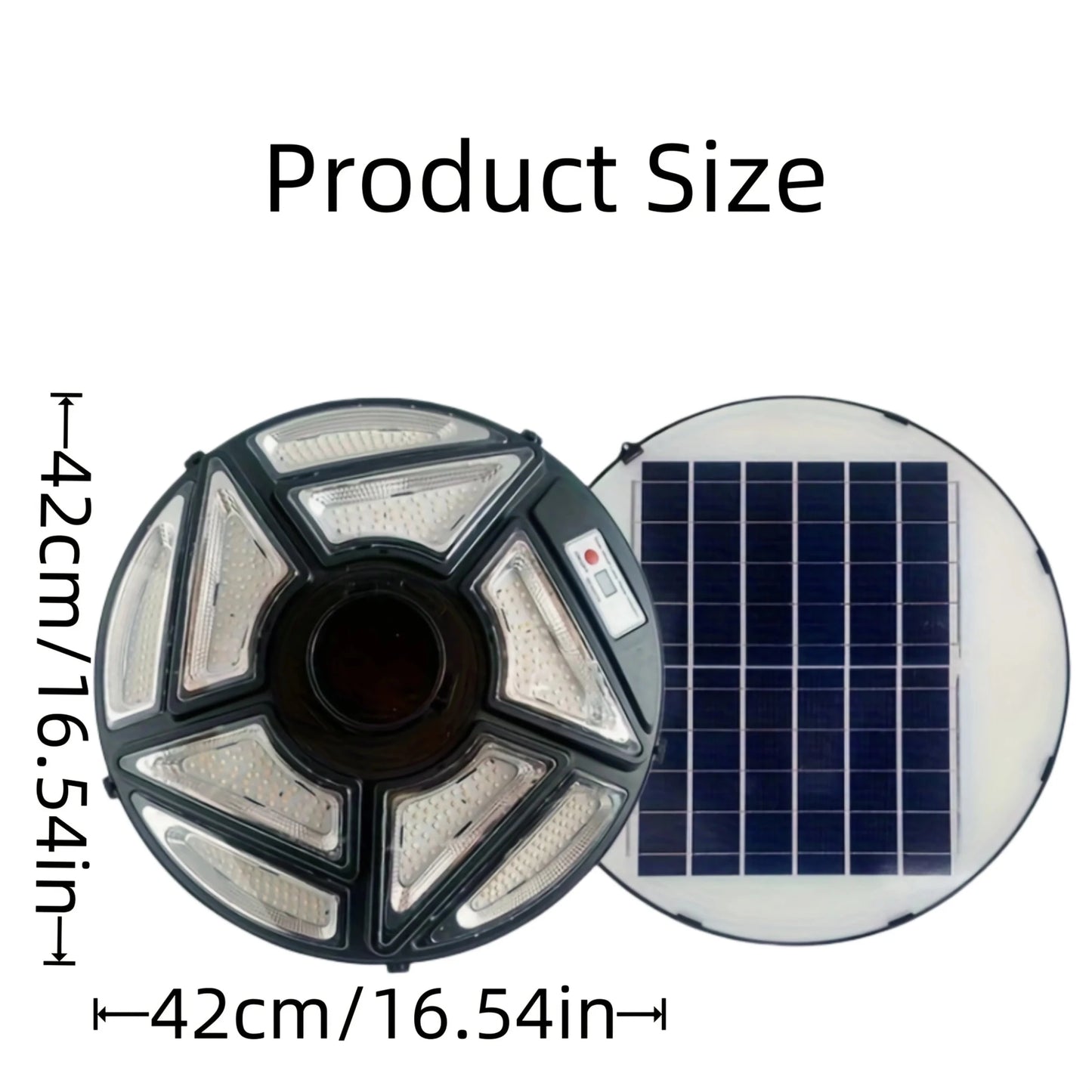 Outdoor integrated solar garden lamp human body induction landscape lamp UFO solar street lamp - Smoothy Home