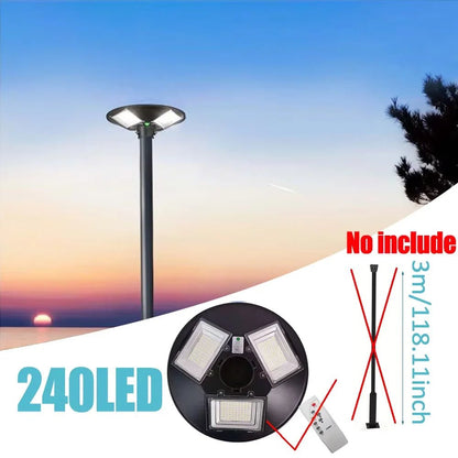 Outdoor integrated solar garden lamp human body induction landscape lamp UFO solar street lamp - Smoothy Home