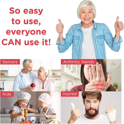 Portable Automatic Can Opener Electric Can Opener Hands-Off/Smooth Edge/Battery Operated One Touch Opener Electric Can Openers - Smoothy Home