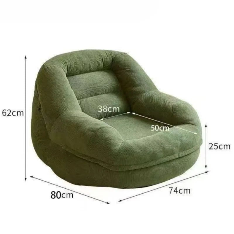 Portable Lazy Sofa Single Tatami Sofas Comfortable Modern Living Room Bean Bag Couch Luxury Aesthetic Couches Home Furniture - Smoothy Home