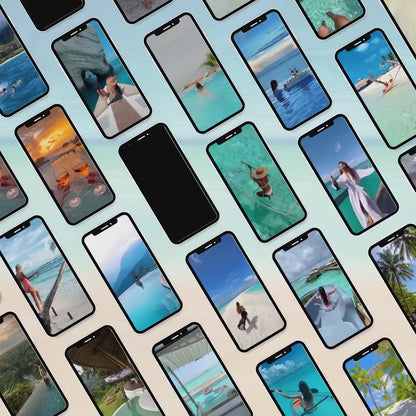 400+ Travel Reels Bundle | 200+ Videos + 200+ Photos | Canva Templates with PLR & MRR | Instant Download