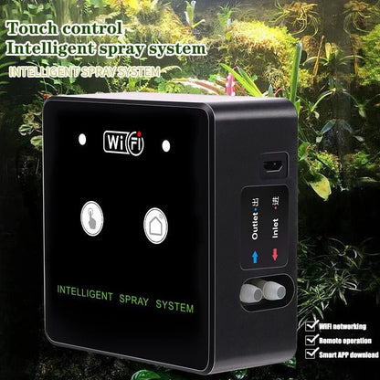 Rainforest Sprayer WiFi Control Automatic Mist Rainforest Timing Spray System Kit Irrigation Timer Reptile Sprayer Humidifier - Smoothy Home