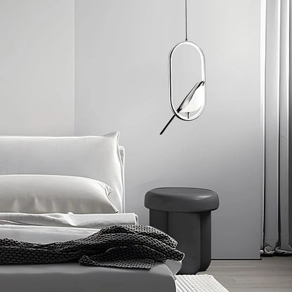 Rotatable Magpie Bird LED Pendant Light for Bedside Bedroom Indoor Gold Silver Hanging Lighting Chandelier Lamps Foyer AC85-265V - Smoothy Home