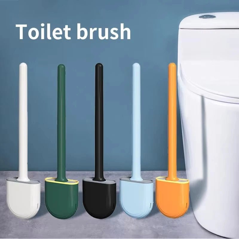 Silicone Toilet Brush Set - Smoothy Home