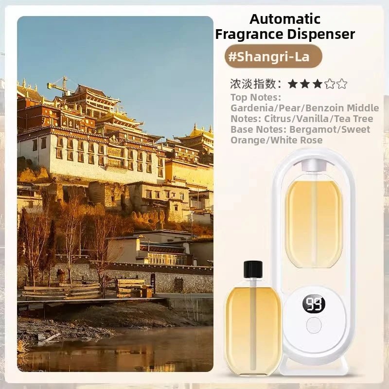 Smart Essential Oil Diffuser 5-Speed Adjustable Speed Household Fragrance Machine Kitchen & Bathroom Deodorizer Atomizer - Smoothy Home