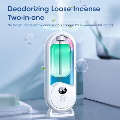 Smart Essential Oil Diffuser 5-Speed Adjustable Speed Household Fragrance Machine Kitchen & Bathroom Deodorizer Atomizer - Smoothy Home