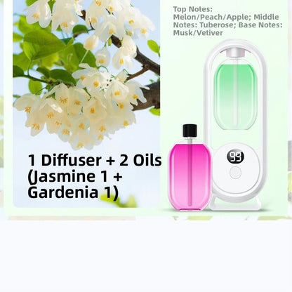 Smart Essential Oil Diffuser 5-Speed Adjustable Speed Household Fragrance Machine Kitchen & Bathroom Deodorizer Atomizer - Smoothy Home