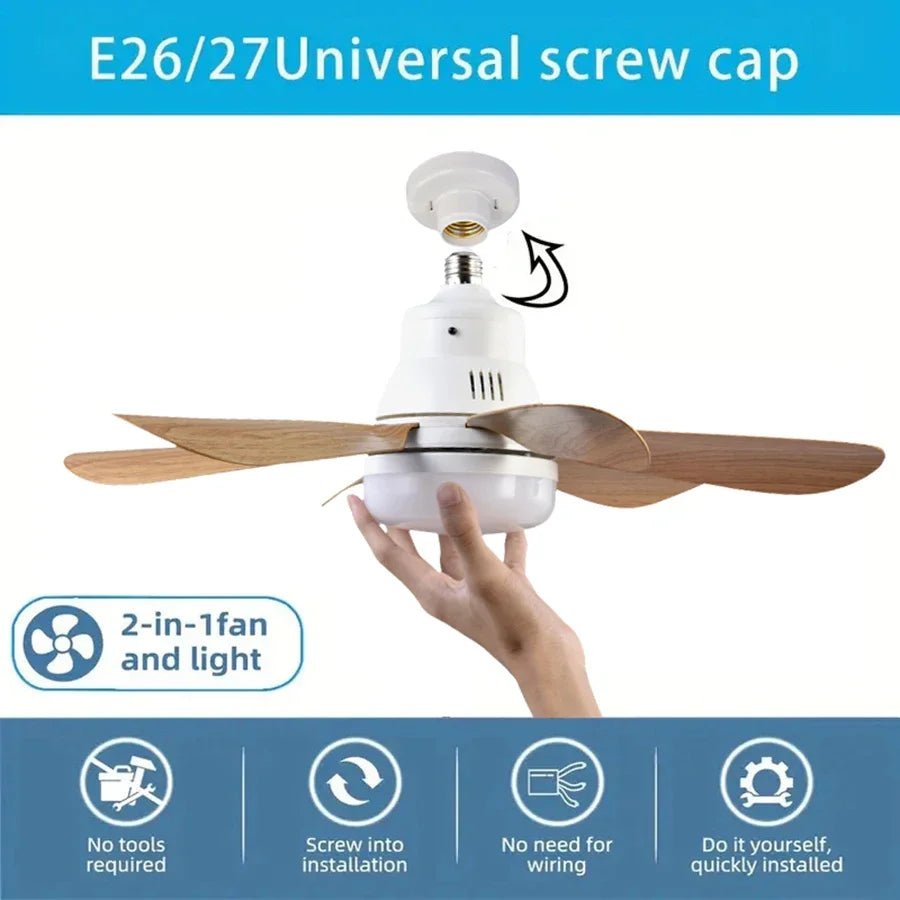Smart LED Ceiling Fan Light - Smoothy Home