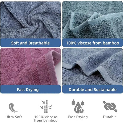 Soft Bamboo Hand Towel Set - Smoothy Home