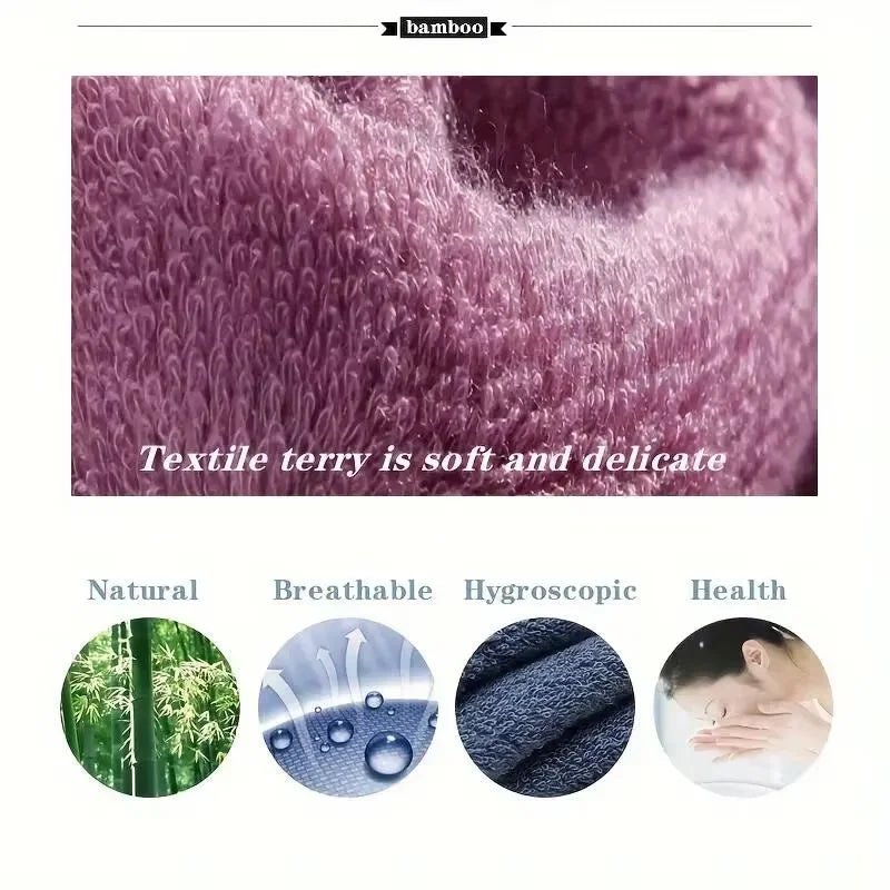 Soft Bamboo Hand Towel Set - Smoothy Home