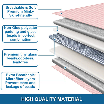 Soft Minky Weighted Blanket - Smoothy Home