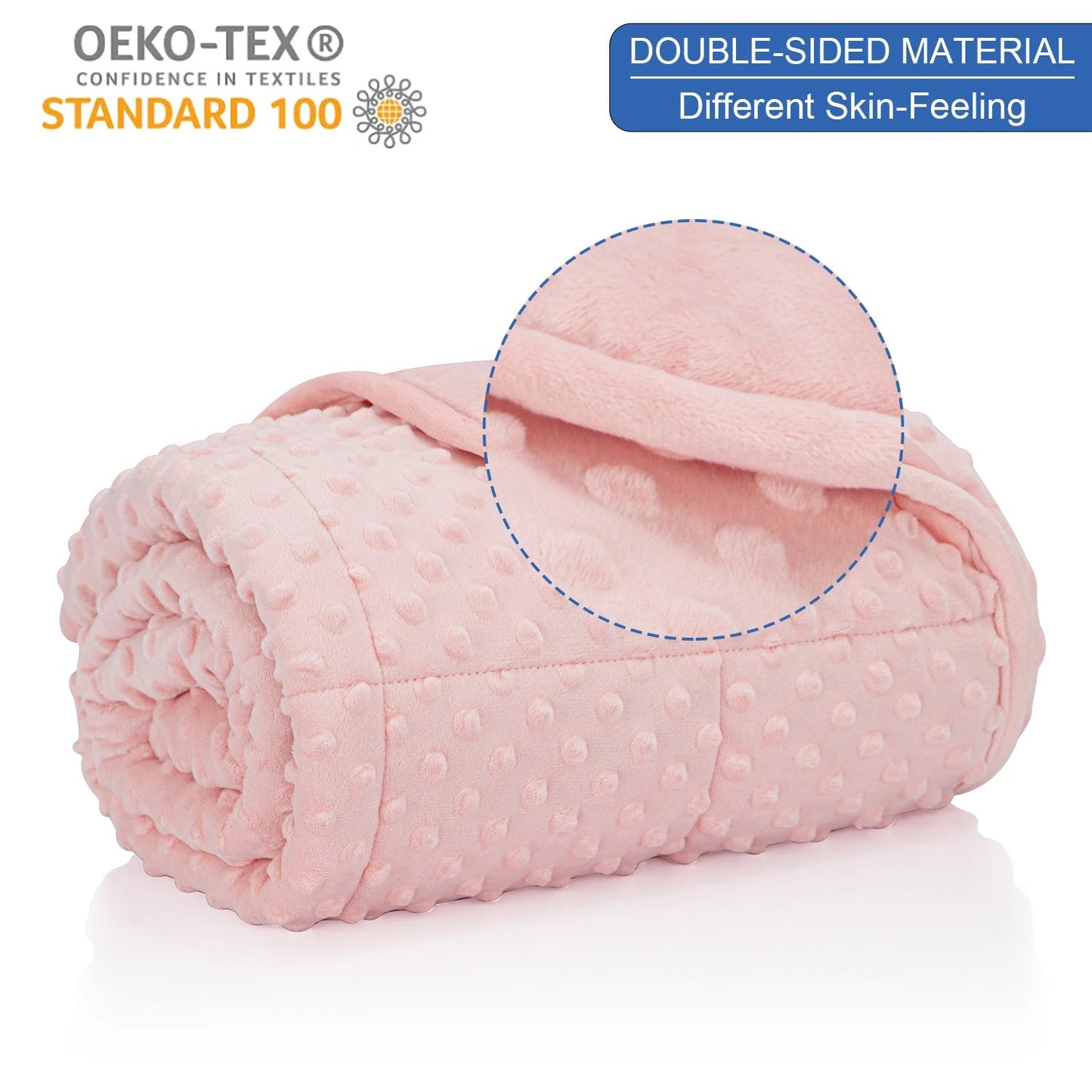 Soft Minky Weighted Blanket - Smoothy Home