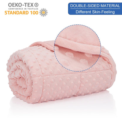 Soft Minky Weighted Blanket - Smoothy Home