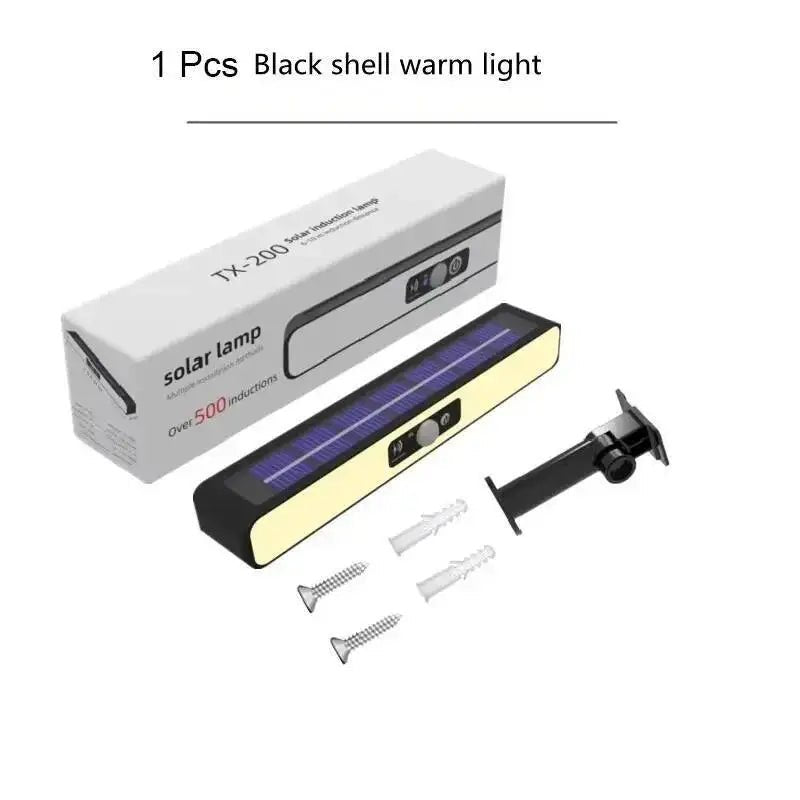 Solar Motion Sensor Lights Outdoor 36LED Clip On Solar Fence Lights Waterproof Security Wall Lights Portable Security Light Yard - Smoothy Home
