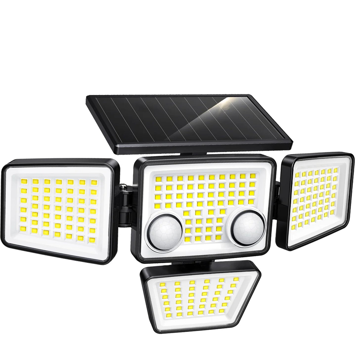 Solar Outdoor Lights - 3000LM 188 LED Motion Sensor Lights Solar Flood Security Lights for Backyard Yard Patio - Smoothy Home