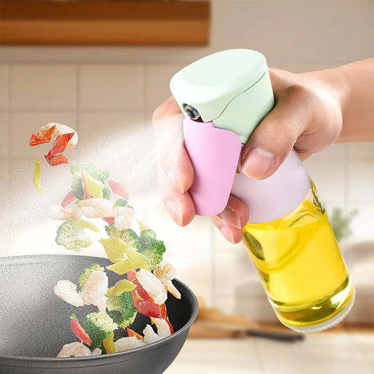 Spray Oil Sprayer Dispenser Bottle Kitchen Oils Spray Camping Beach Dispenser Olive Oil Jar Baking Vinegar Soy Sauce Spray - Smoothy Home